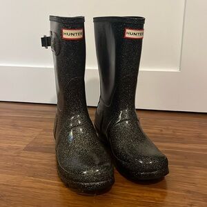 Hunter Starcloud Tall Rainboots, women’s size 8